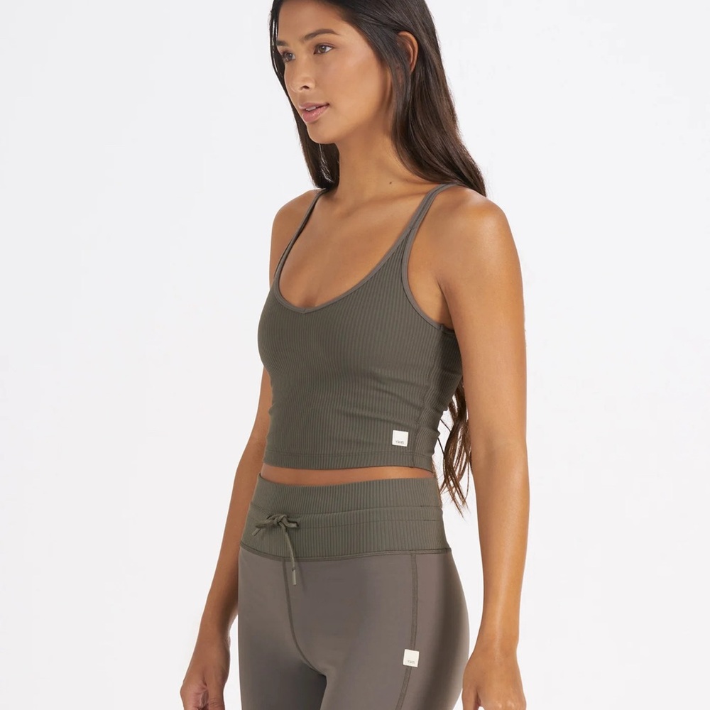 Vuori Rib Crop Tank Top
